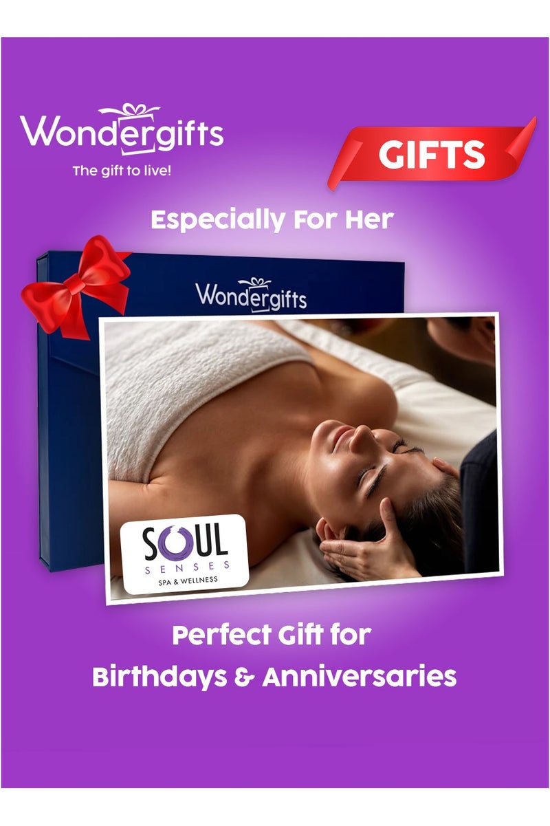 Wondergifts One-Hour Massage at Soul Senses Spa & Wellness | Relaxation Gift Experience | Birthday Gift for Her | Perfect Gift For Women - Image 1