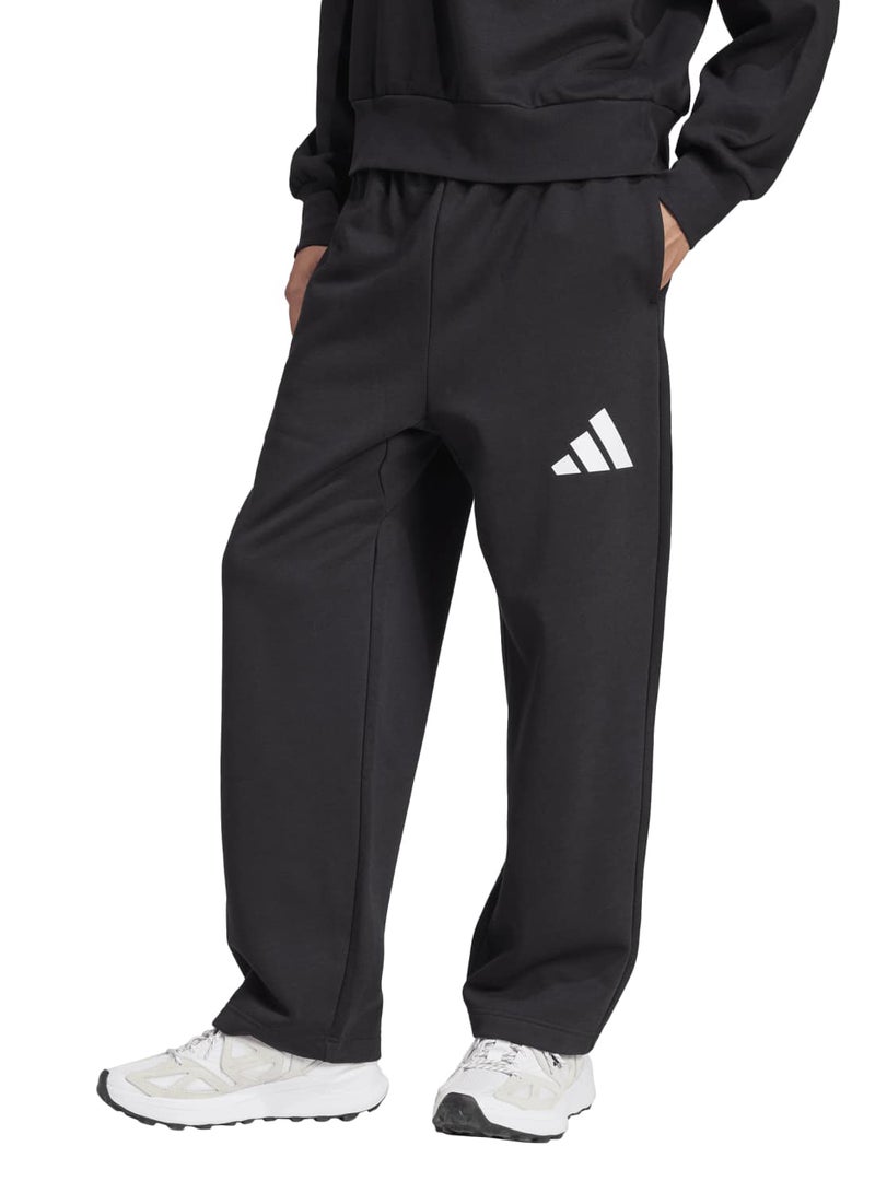 Adidas Essentials Wide Leg Three Bar Pants - Image 1