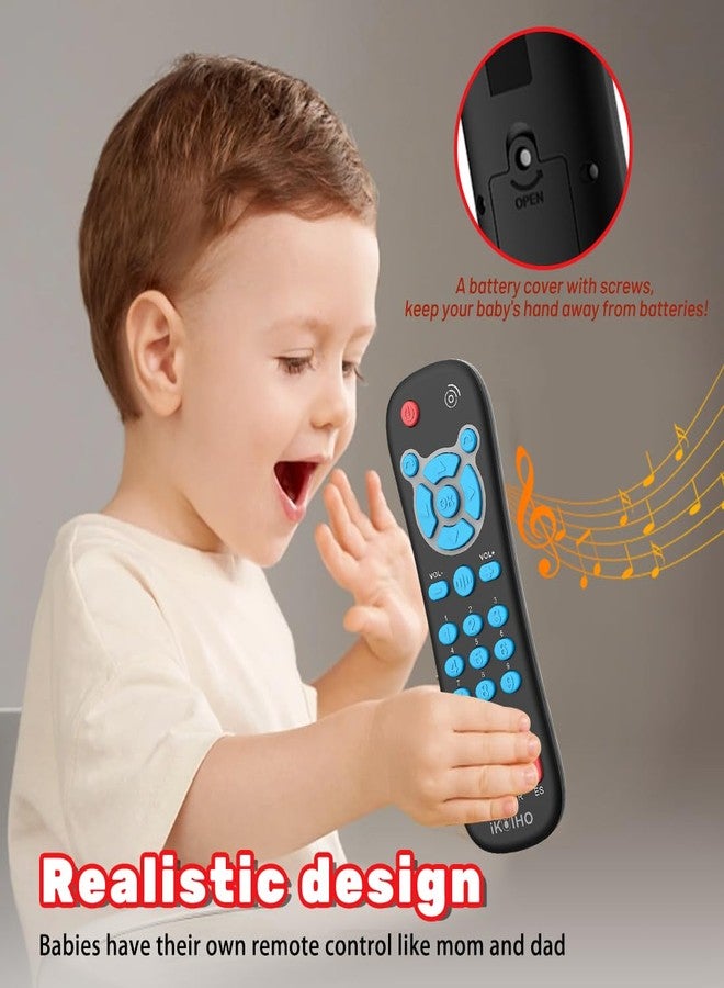 iKOIHO Baby Remote Control Toy for 1 Year Old Boys Girls Gifts Realistic Toddler TV Remote Toy with Music and Light Early Education Learning Toy Remote Kid Infant Baby Toys for 6 to 12 Months 12 to 18 Months - Image 4