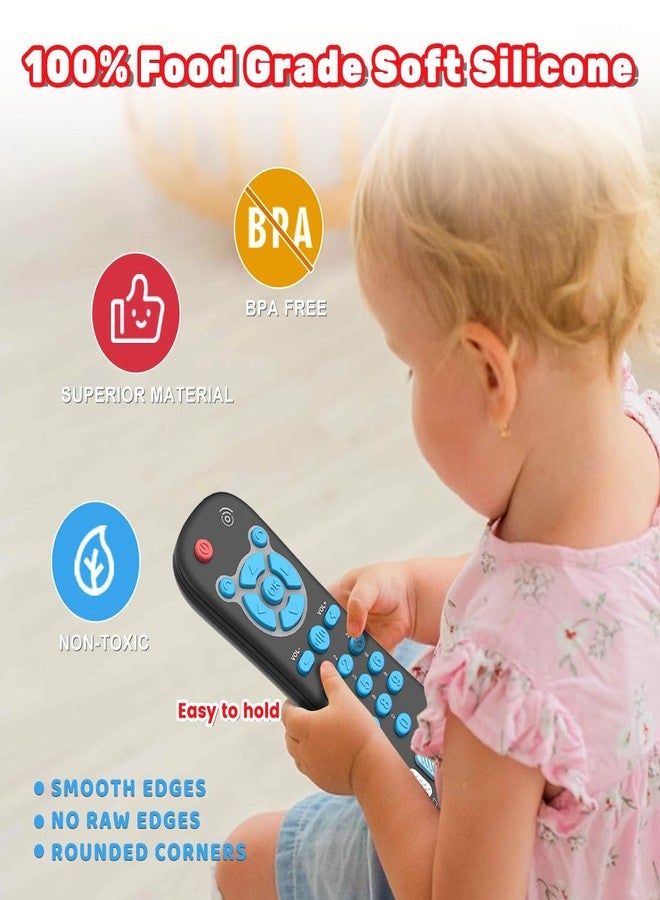 iKOIHO Baby Remote Control Toy for 1 Year Old Boys Girls Gifts Realistic Toddler TV Remote Toy with Music and Light Early Education Learning Toy Remote Kid Infant Baby Toys for 6 to 12 Months 12 to 18 Months - Image 3