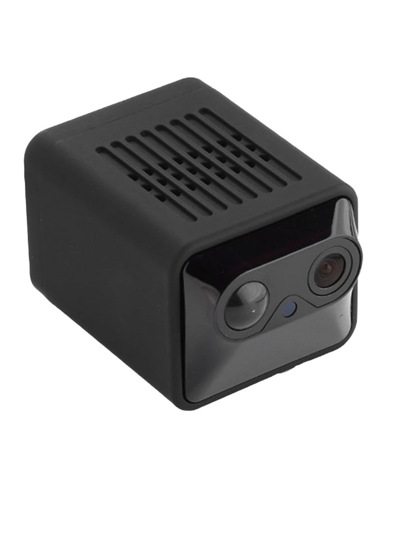 Generic PIR Human Body Camera, Lightweight And Compact Low Power Video Camera, Easy To Carry Wide Angle Wifi Network Camera, Durable Portable HD Sports DV Camera, (1pc, Black)  - Image 1