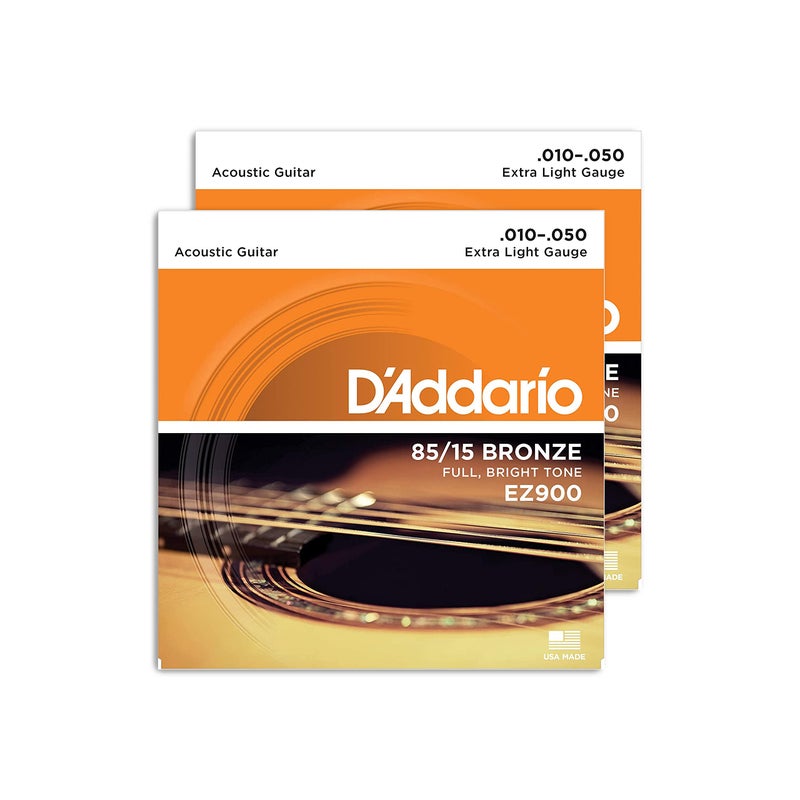 D'Addario أوتار جيتار أكوستيك D'Addario EZ900، عبوة من 2 - Image 5