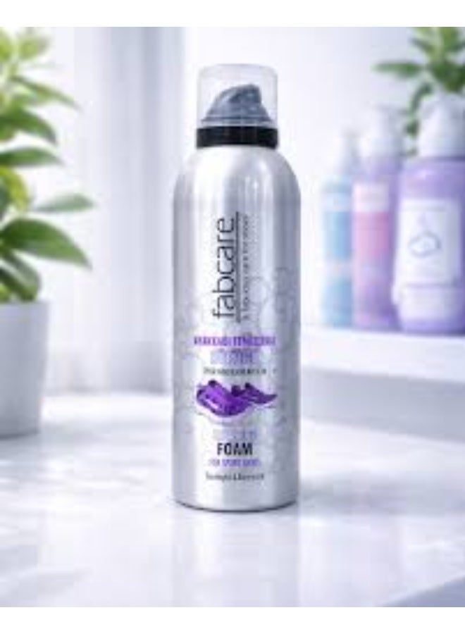 فوم تنظيف الأحذية فاب كير لجميع الخامات - منظف أحذية رياضي فعال | FabCare Shoe Cleaning Foam for All Materials - Image 1