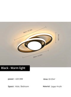 Comely LED Ceiling Light, Round Ceiling Lamp, Warm Light, Modern Ceiling Light Fixture  - Image 5