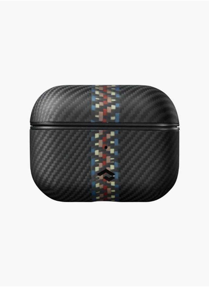 PITAKA MagEZ Airpods Pro 2 Case / Aramid Fiber Material / MagSafe Compatible - Rappsody 600D  - Image 1