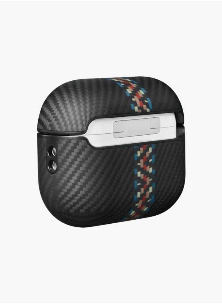 PITAKA MagEZ Airpods Pro 2 Case / Aramid Fiber Material / MagSafe Compatible - Rappsody 600D  - Image 2