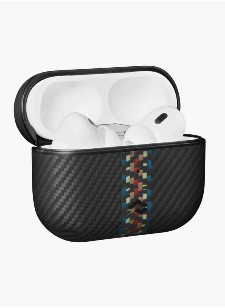 PITAKA MagEZ Airpods Pro 2 Case / Aramid Fiber Material / MagSafe Compatible - Rappsody 600D  - Image 4