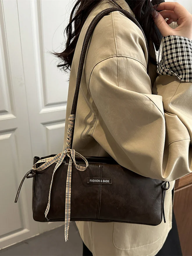 Take Two  Coffee Brown Shoulder Bag for Women | Best Price UAE