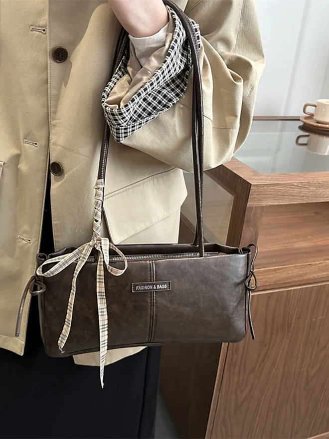 Take Two  Coffee Brown Shoulder Bag for Women | Best Price UAE