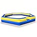 OZIS 20FT Inflatable Gaga Ball Pit with Gagaball Portable Gagaball Court for IndoorOutdoor Sports Family Activities Easy to Setup BlueYellow - Image 2