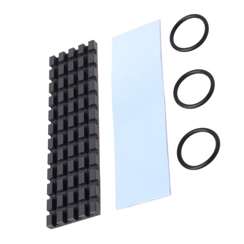 مشتت حرارة نحاسي جرافين M.2 2280 لـ SSD، بسمك 3 مم، مشعاع معدني لأجهزة الكمبيوتر المحمولة والكمبيوتر الشخصي - Image 2