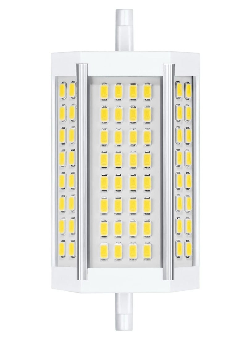 Generic - R7S 118mm LED Bulb, J-Type Double Ended LED Bulbs, 30W J Type Led Bulbs 300W T3 Halogen Bulb Equivalent, R7S 118mm Double-Ended Base J118 Flood Lights for Household Security Lighting -Daylight KSA | R - Image 1