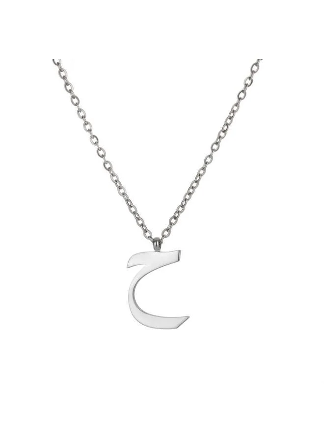 Arabic Letter 'Haa' Necklace 18k Gold Plated