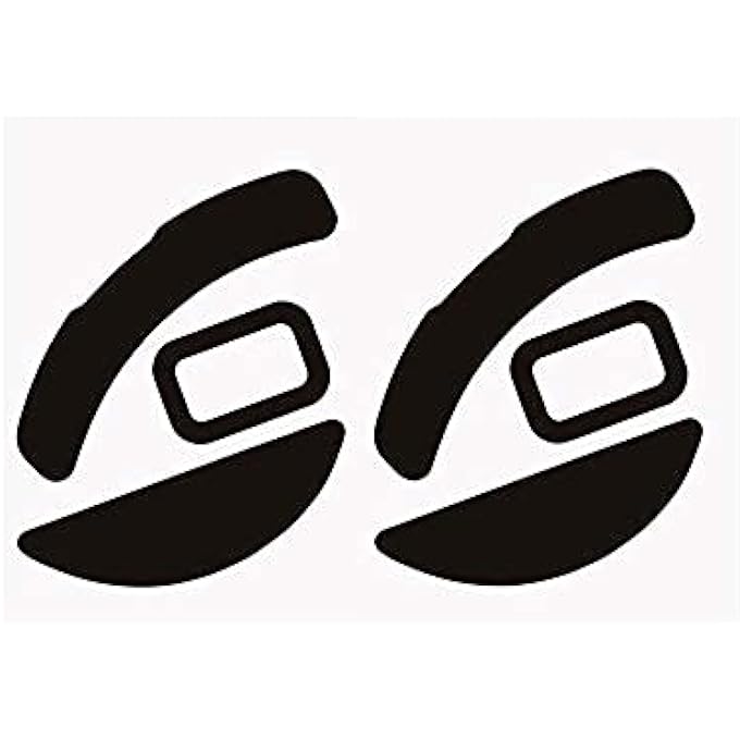 rayihni MOUSE FEET PADS SKATES FOR RAZER GAMING MOUSE FOR RAZER DEATHADDER V2 GAMING MOUSE