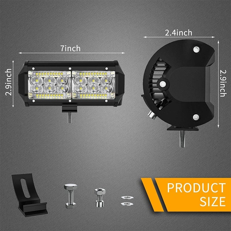 SAN YOUNG 6PCS 240W 7inch LED Light Pods - Image 2