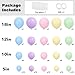 RUBFAC 129pcs Pastel Balloons Different Sizes 18 12 10 5 Inch Macaron Rainbow Easter Balloon Arch Kit for Baby Shower Birthday Party Gender Reveal Garland Decoration - Image 4