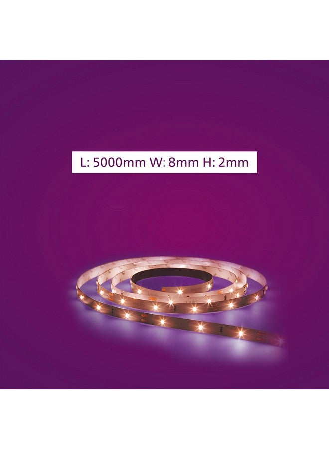 Philips ضوء LED من فيليبس للسطح | شريط LED بطول 5 أمتار لتزيين المنزل | كوف جلو، أبيض طبيعي | عبوة من 4 (يتطلب سائق بشكل منفصل) - Image 4