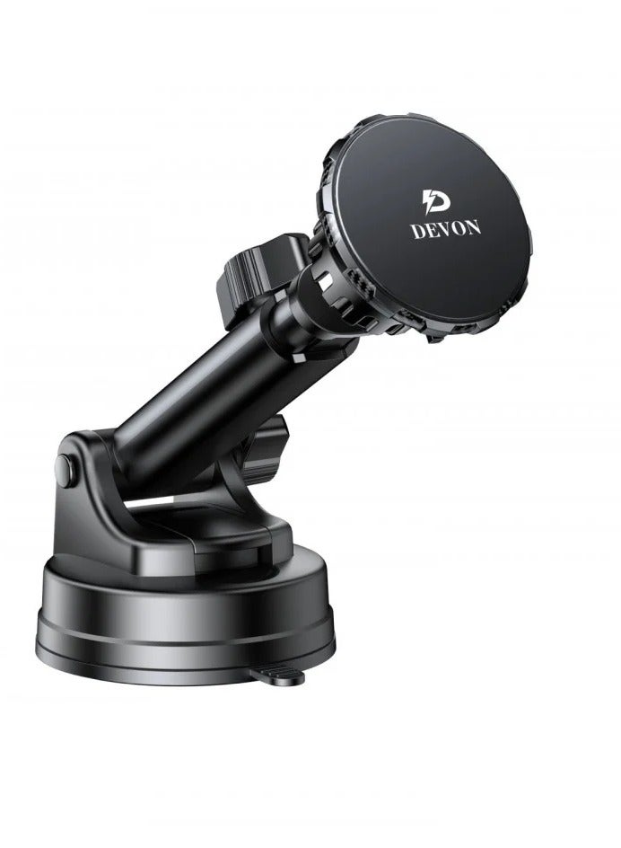 Devon Magnetic car phone holder with 360° rotation – 【Car Phone Holder】 Secure and easy to use, compatible with all smartphones - Image 1