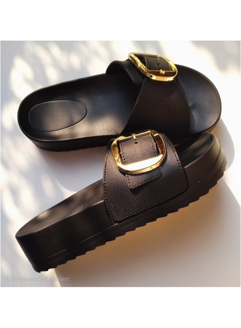 Women & Girls' Graceful Eva Slippers Fashion sliders with Super Soft Ultra Premium comfort | Cool Summer casual slippers - Image 2