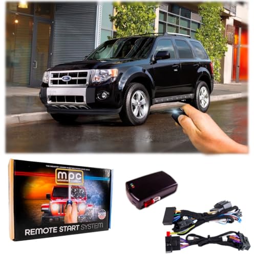 MPC Factory Remote Activated Remote Start Kit Compatible with 2008-2012 Ford Escape - Key-to-Start - Plug & Play - Uses Factory Key - Image 2
