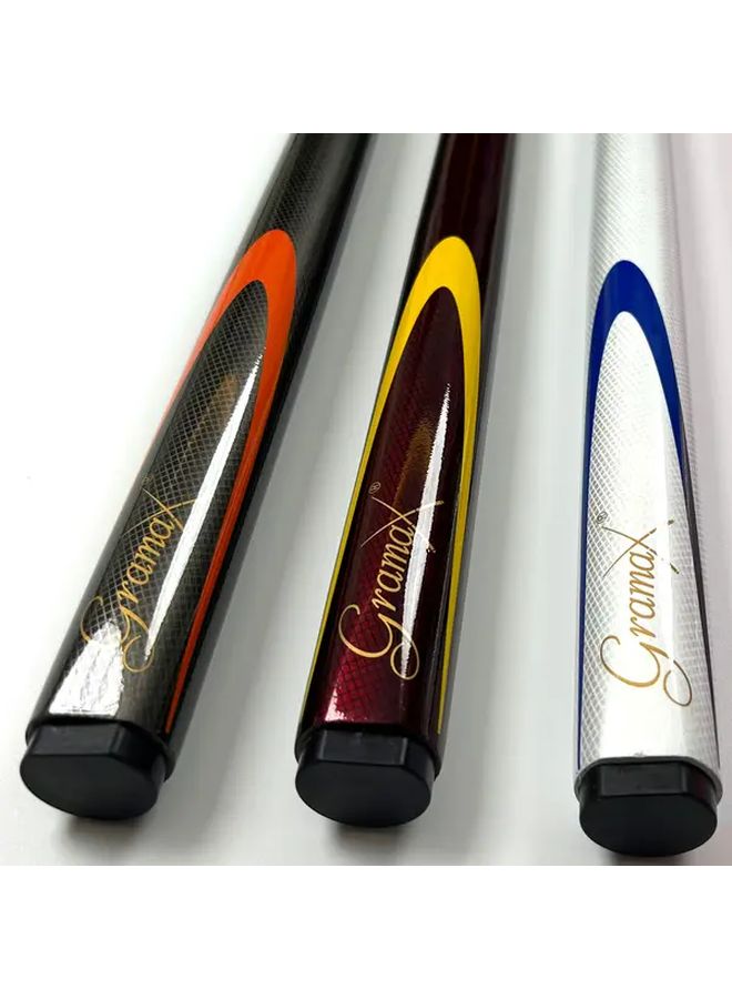 كربون أسود 2 في 1 عصا بلياردو قابلة للفصل مع طرف جلد لبطولة البار المنزلي - Image 2