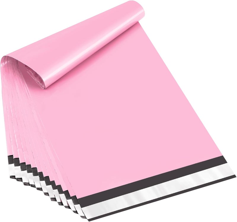 UCGOU 17.7x22 Large Poly Mailers Light Pink Shipping Bags Self-Sealing Waterproof and Tear-Proof Shipping Envelope for Small Business Mailers Poly Bags for Clothing, Books 50 Pack - Image 1
