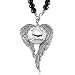 Ralukiia Loss of Son Memorial Car Charm Sympathy Gift Son Remembrance Rear View Mirror Hang Accessories Guardian Angel Grieving Funeral Gift Bereavement Condolence Keepsake - Image 2