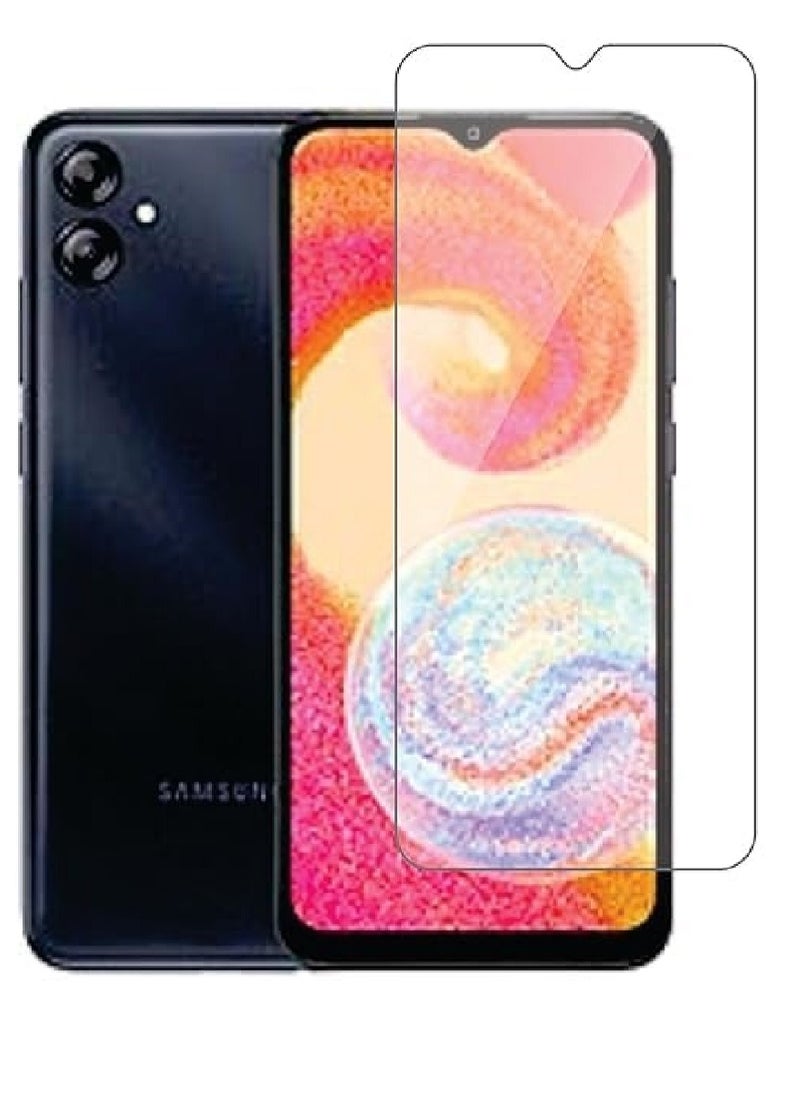 Super Tempered Glass Screen Protector Clear Designed For Samsung Galaxy M04 Full Screen Coverage And Bubble Free - Image 1