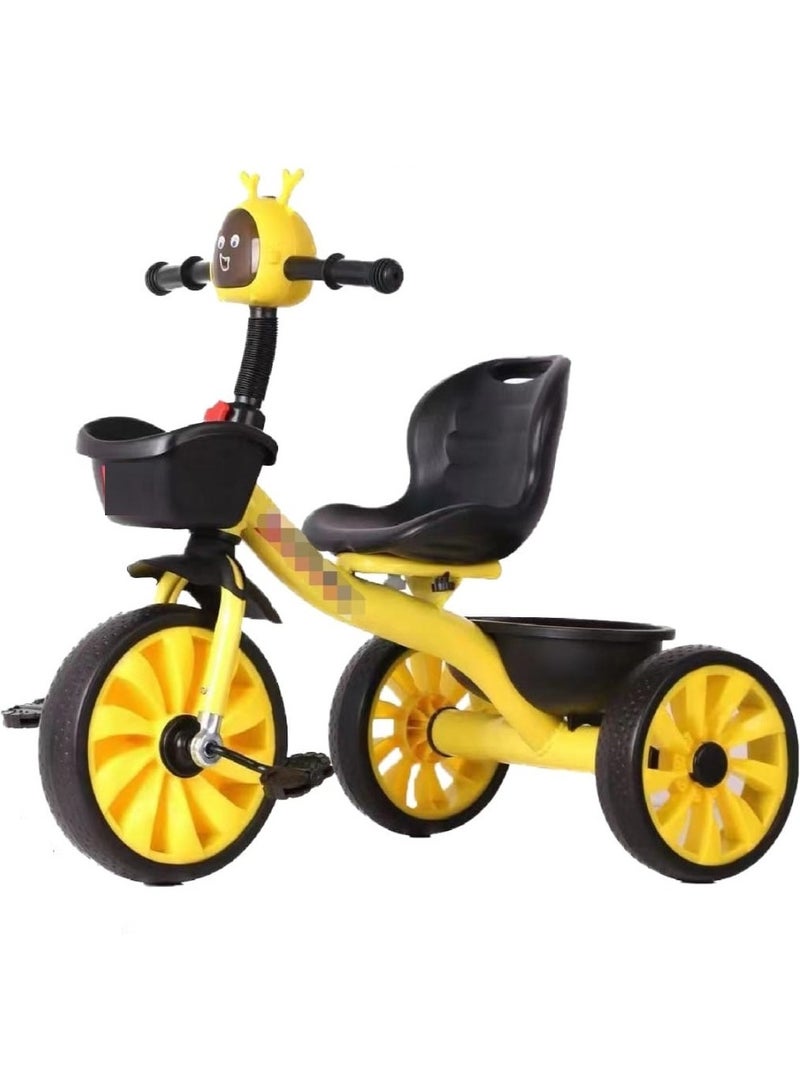 Comfortable Seat Tricycle With Basket for Kids