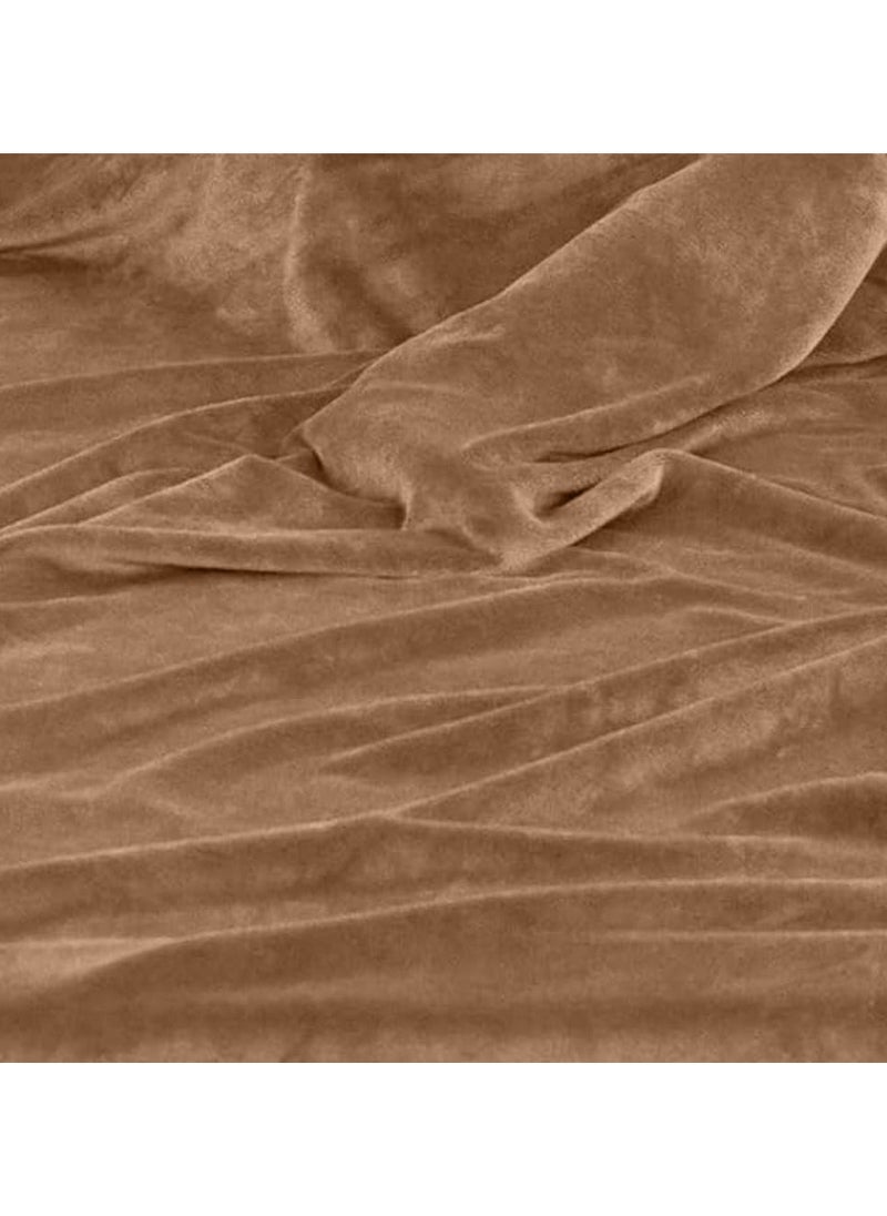 T G H Flannel Fleece Single Size 160x220cm for All Season Fluffy Blanket Warm Bed Blanket Throw for Sofa & Bed Comfortable and Soft Blanket  - Image 3
