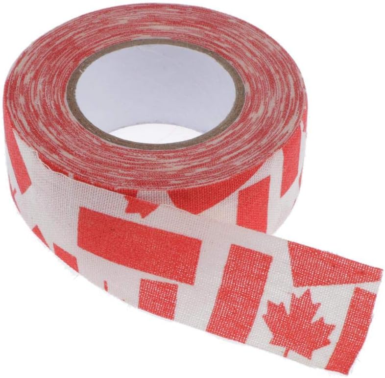 klarako 2 Rolls Cotton Cloth Antiskid Sports Tape for Hockey Baseball Bat - 1 Inch Wide, 11 Yards Long - Varies of Colors - Image 2