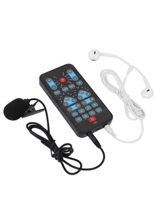Live Sound Card Voice Changer,Handheld Sound Card Mini Voice Changer Device 8 Fixed Sound Effects Plug and Play,Gaming Recording,for Mobile Phone Computer - pzsku/ZC20F74A705A6ACC50F63Z/45/_/1720521122/8e2f5e99-9adc-4c1a-9b5e-1445f2afc08a