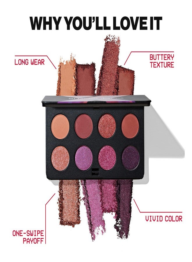 Smashbox Always On Mood Board Eye Shadow Palette | High Pigment + Shimmer, 0.24 Ounce, Bougie Vibes - Image 4