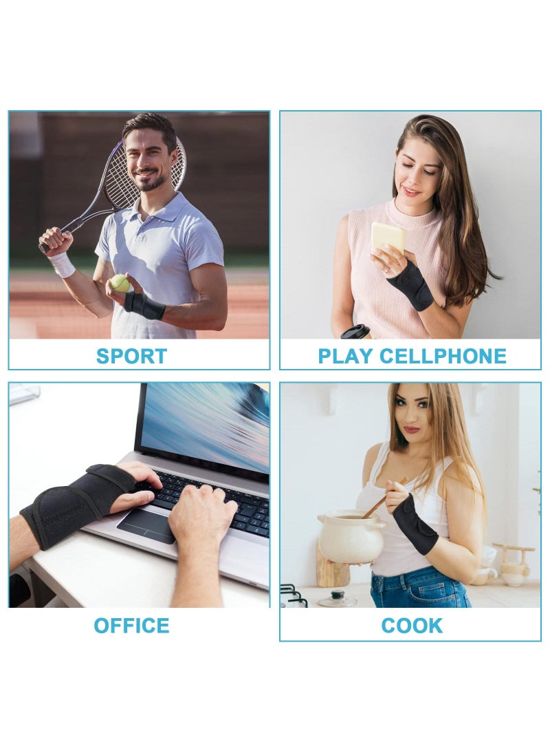 Sweet seven Adjustable Carpal Tunnel Compression Splint for Left Wrist - Pain Relief, Support, and Breathable Comfort for Carpal Tunnel, Sprains, Tendonitis, and Joint Pain 1 Pack - Image 3