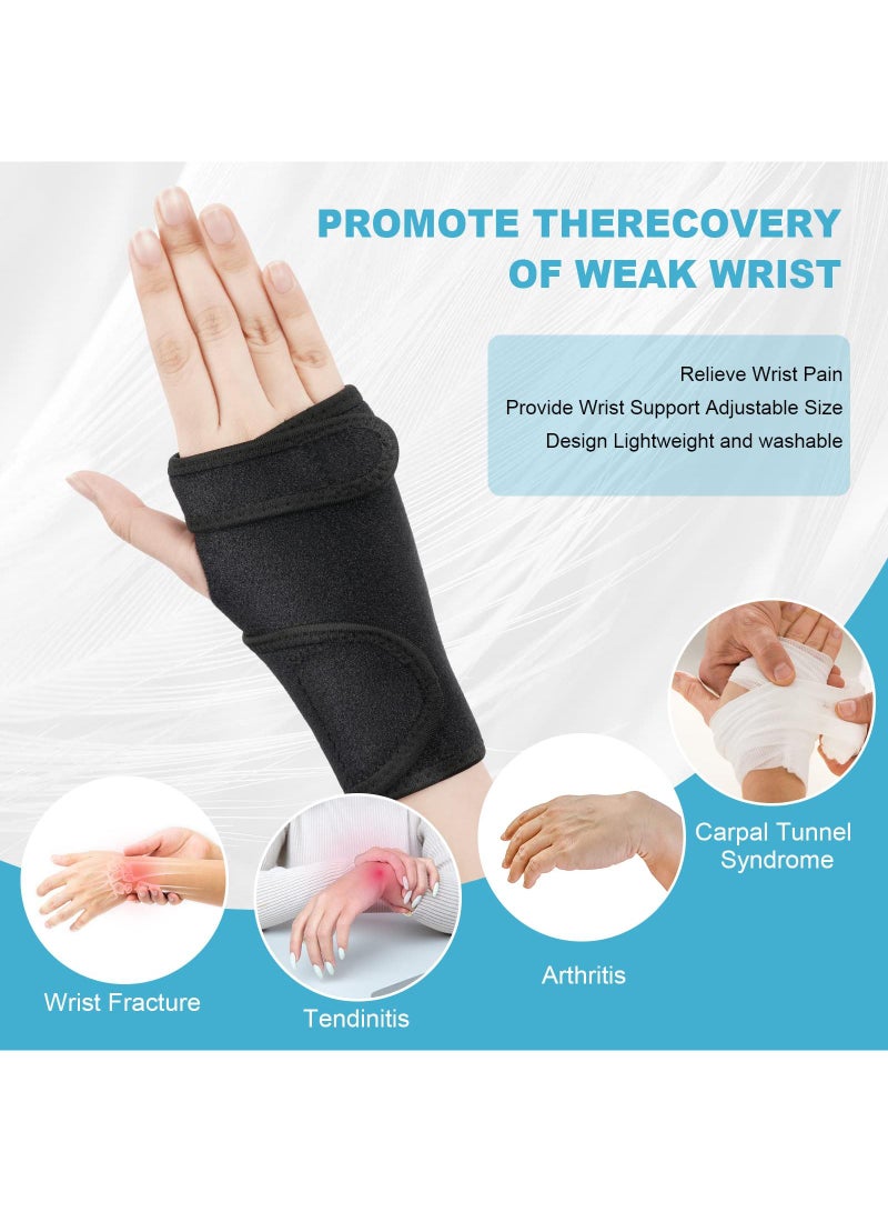 Sweet seven Adjustable Carpal Tunnel Compression Splint for Left Wrist - Pain Relief, Support, and Breathable Comfort for Carpal Tunnel, Sprains, Tendonitis, and Joint Pain 1 Pack - Image 2