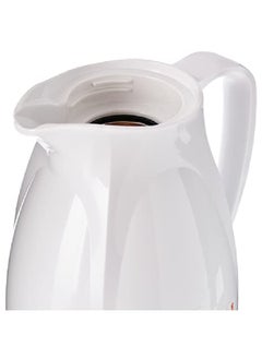 Valk Double Wall Glass Anti-Leakage Wide Mouth Vacuum Flask White 1.5 L 04-353  - Image 2