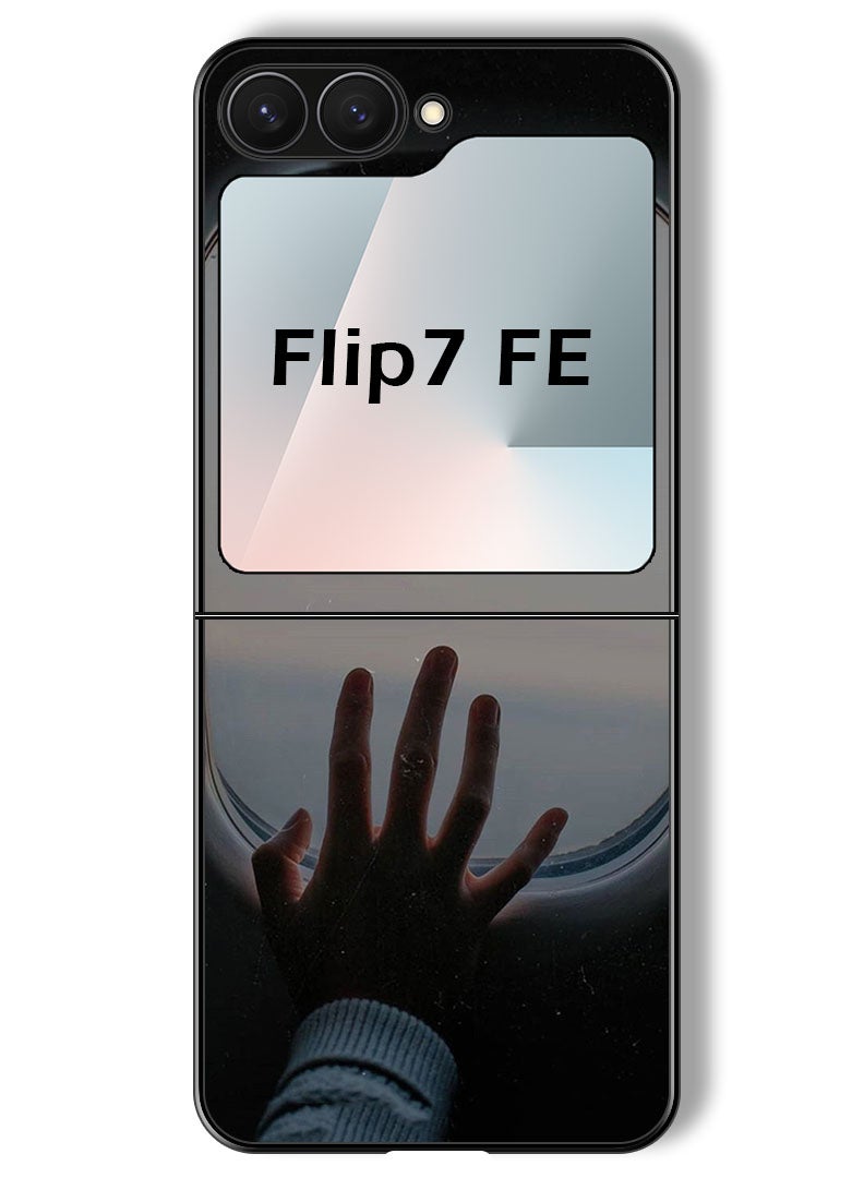 Theodor Case Compatible with Samsung Galaxy Z Flip 7 FE 6.7 Inch Protection Shockproof Bumper Cover Arab quote (17) - Image 1