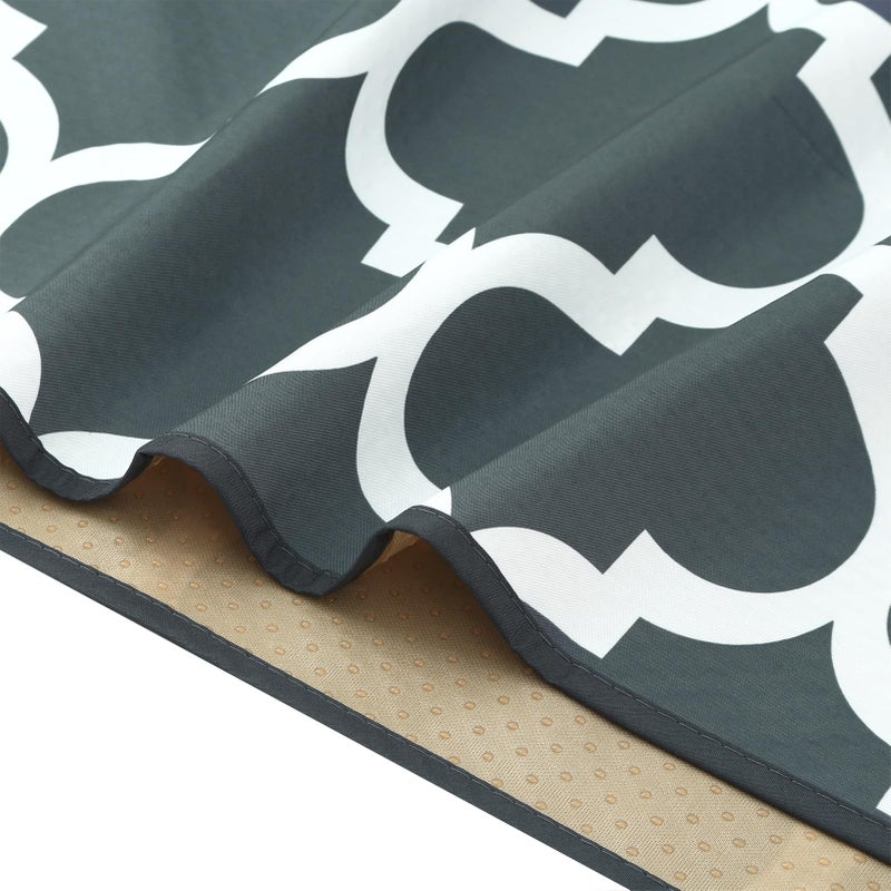 CLCROBD Splat Mat for Under High Chair/Arts/Crafts by CLCROBD, 51" Baby Anti-Slip Food Splash and Spill Mat for Eating Mess, Waterproof Floor Protector and Table Cloth (Lattice) - Image 5
