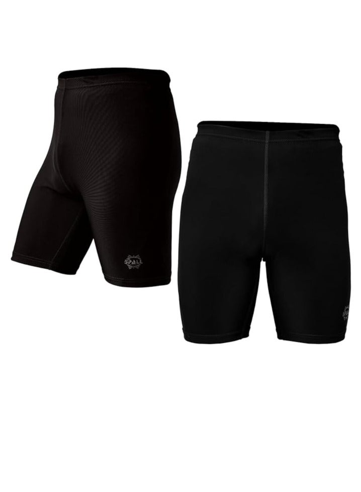 Spall Men'S Compression Running Workout Shorts Gym, Athletic ,Yoga, Bike Tights Underwear Baselayer - Image 2