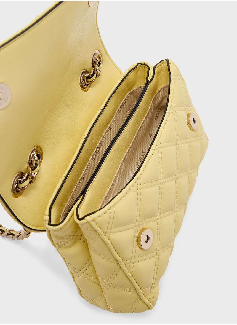 GUESS Giully Mini 2 Comp Crossbody