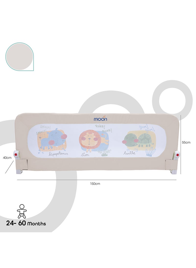 Moon Sequr Baby Bed Rail - Beige - Image 4