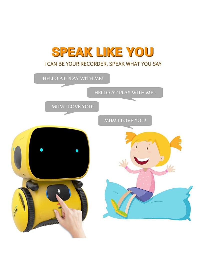 98K 98K Robot Toy for Boys and Girls, Smart Talking Robots Intelligent Partner and Teacher with Voice Control and Touch Sensor, Singing, Dancing, Repeating, Gift Toys for Kids Age 3 and Up  - Image 4