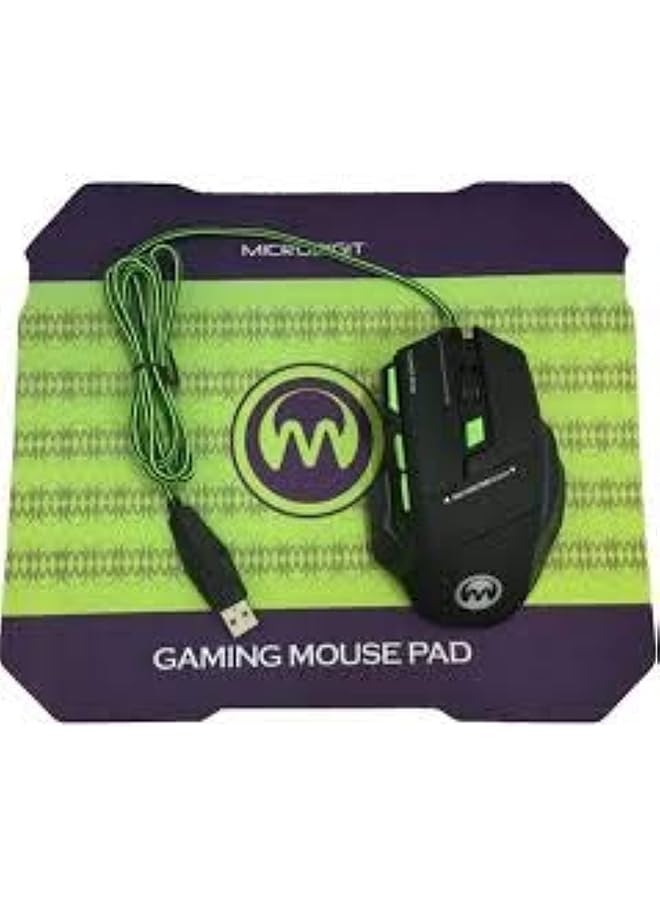 Microdigit Usb Gaming Optical Mouse With Pad - Image 2