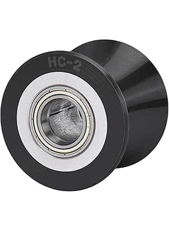 62mm PU Plastic Pulley Wheel With Metal Bearings For Gym Equipment Garage Door And Home Projects - Image 1
