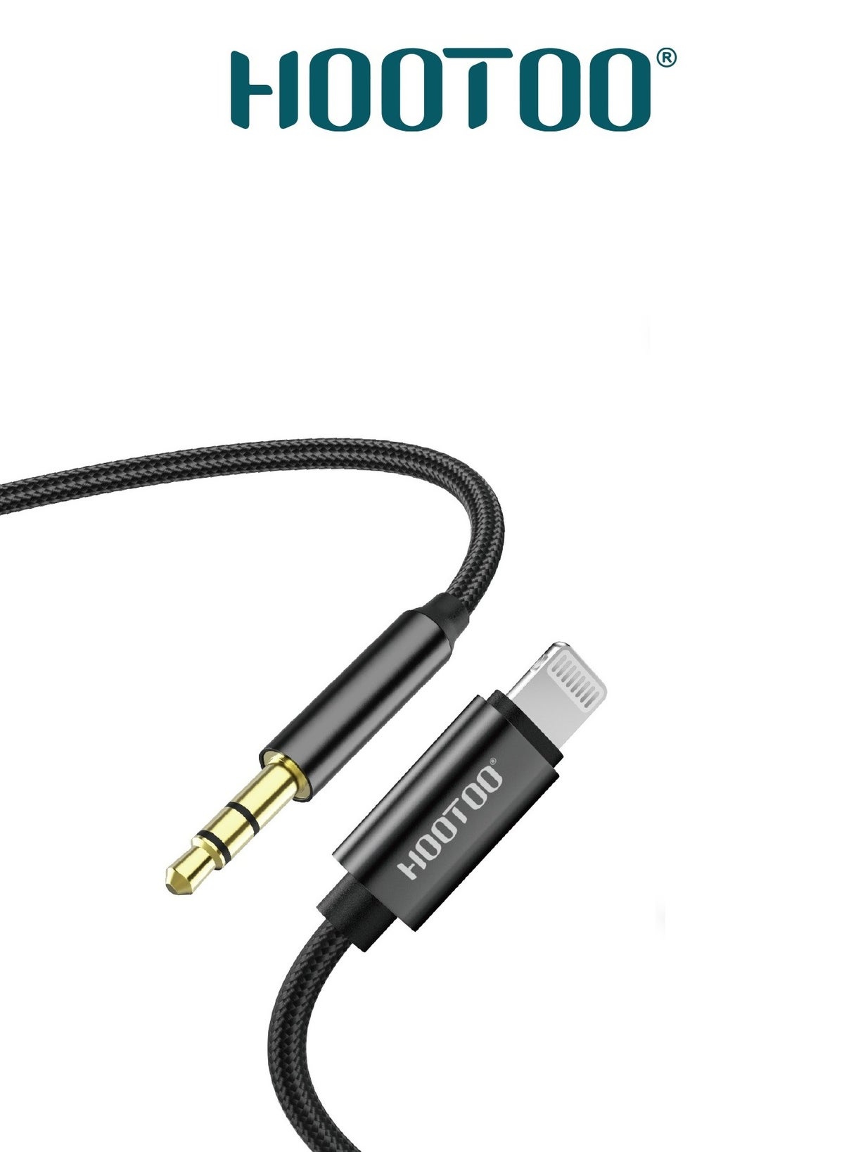 هوتو Hootoo Lightning To Aux 1m Cable