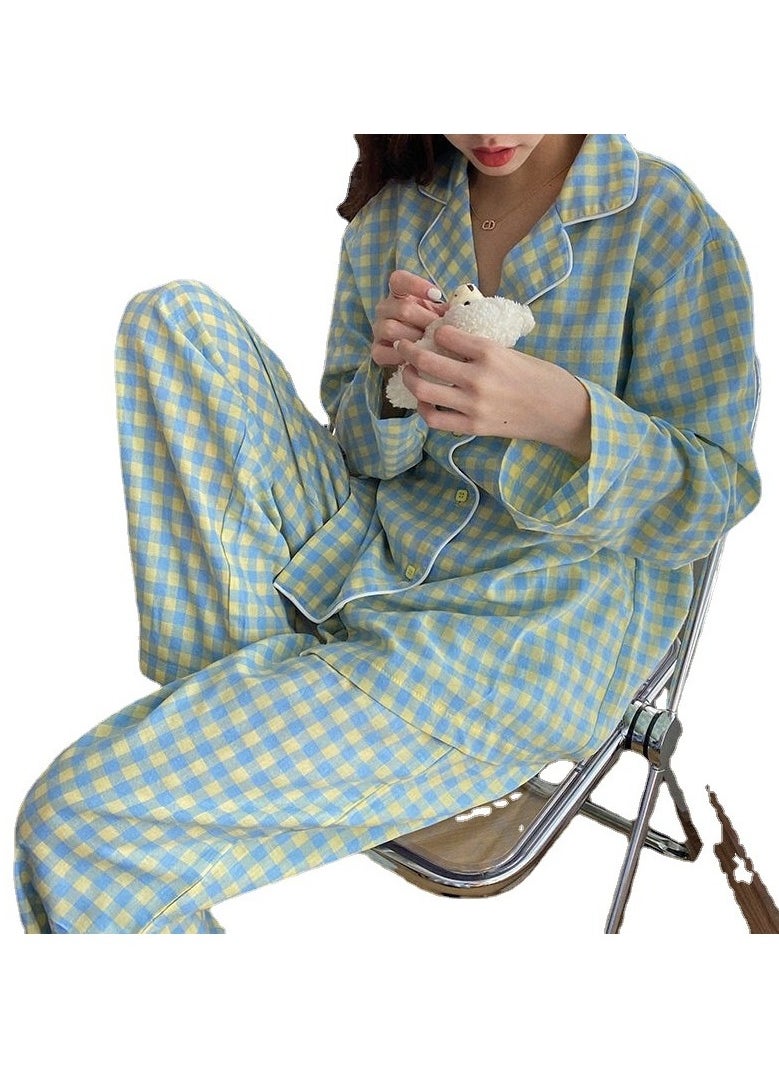 Beauenty - Womens Pajamas Set 2 Piece Button Down Pjs Soft Long Sleeve Top and Pants Sleepwear Set Girls  Lounge Sets - Image 1