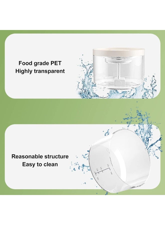 AIWANTO Automatic Cat Water Fountain – Quiet Pet Drinking Dispenser with Filter, BPA-Free, 2.2L Capacity for Cats & Small Dogs - Image 3