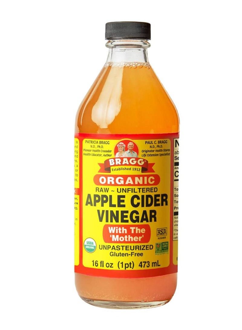 Bragg Organic Raw Apple Cider Vinegar Health Supplement 473 ml