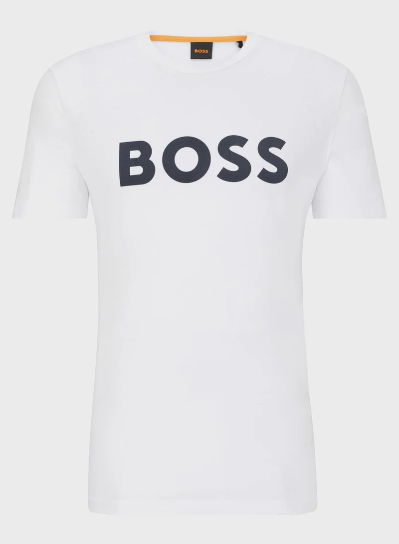 BOSS Logo Crew Neck T-Shirt