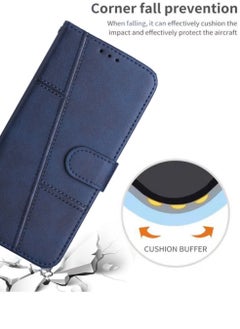 Best Choice Products iPhone 16 Pro Max Case,Premium iPhone 16 Pro Max Leather Wallet Cover with Card Holder Kickstand Magnetic Closure Flip Folio Case Cover for iPhone 16 Pro Max,Blue  - Image 5